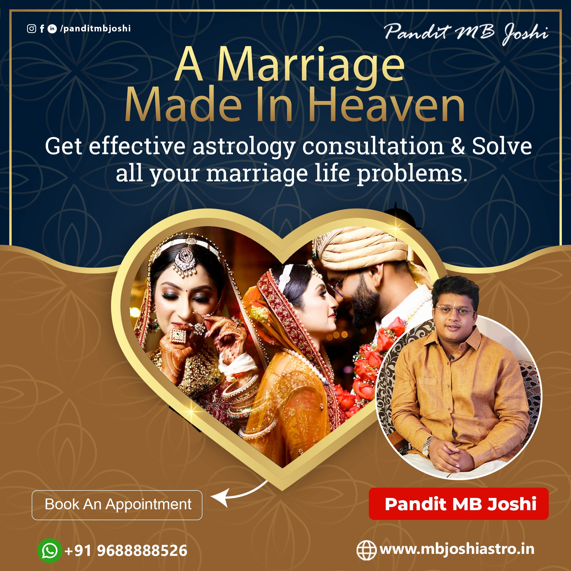 Personalized Marital Problems Astrology Report by Pandit MB Joshi 