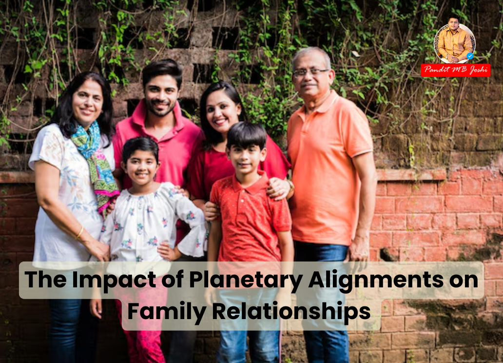 Planetary Alignments on Family Relationships